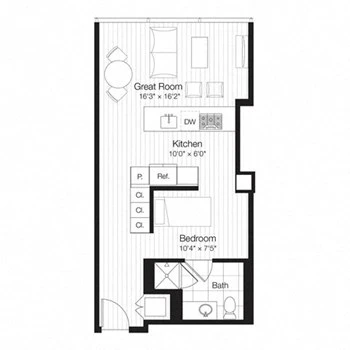 Unit 2603 floor plan