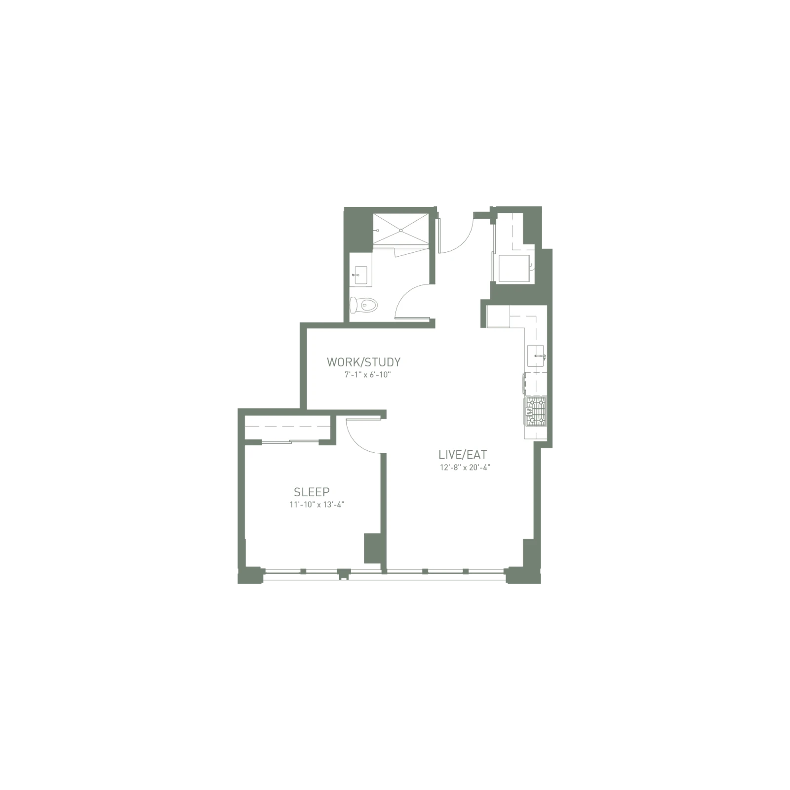 Unit 903 floor plan