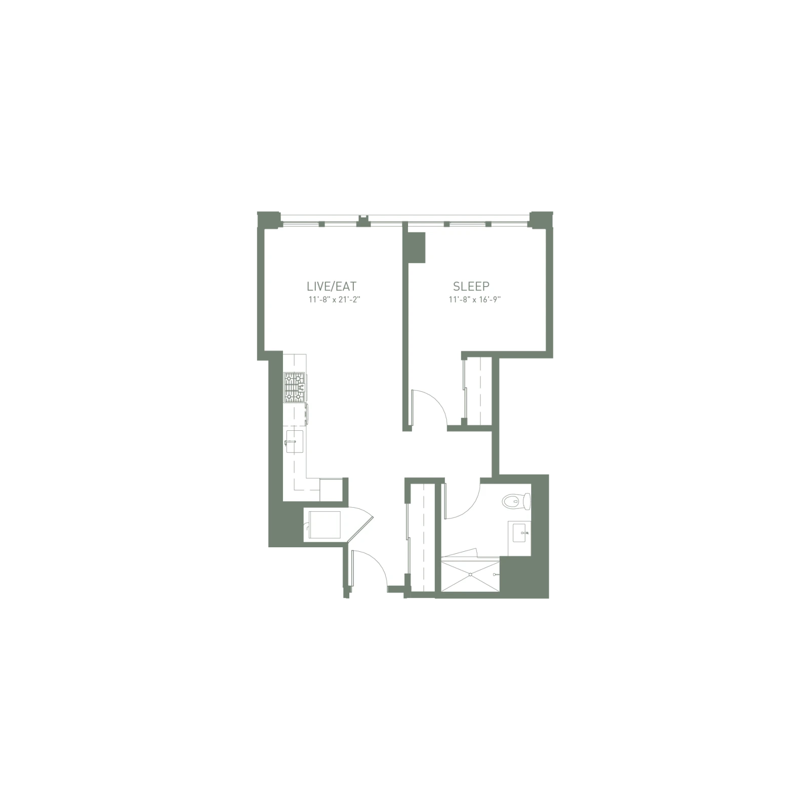 Unit 415 floor plan