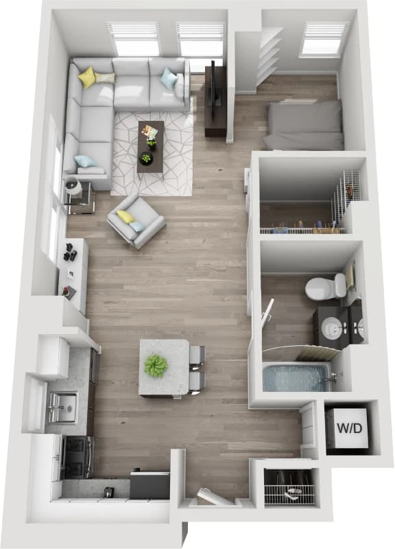 Unit 1809 floor plan