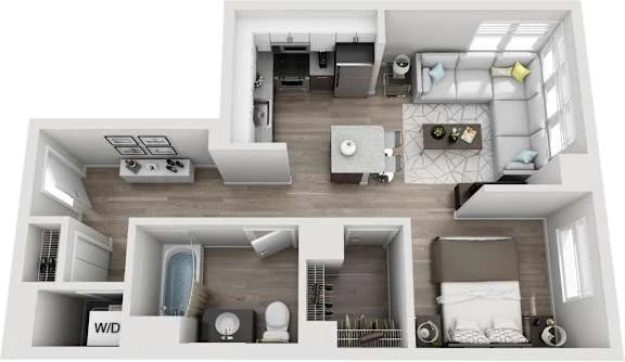 Unit 709 floor plan