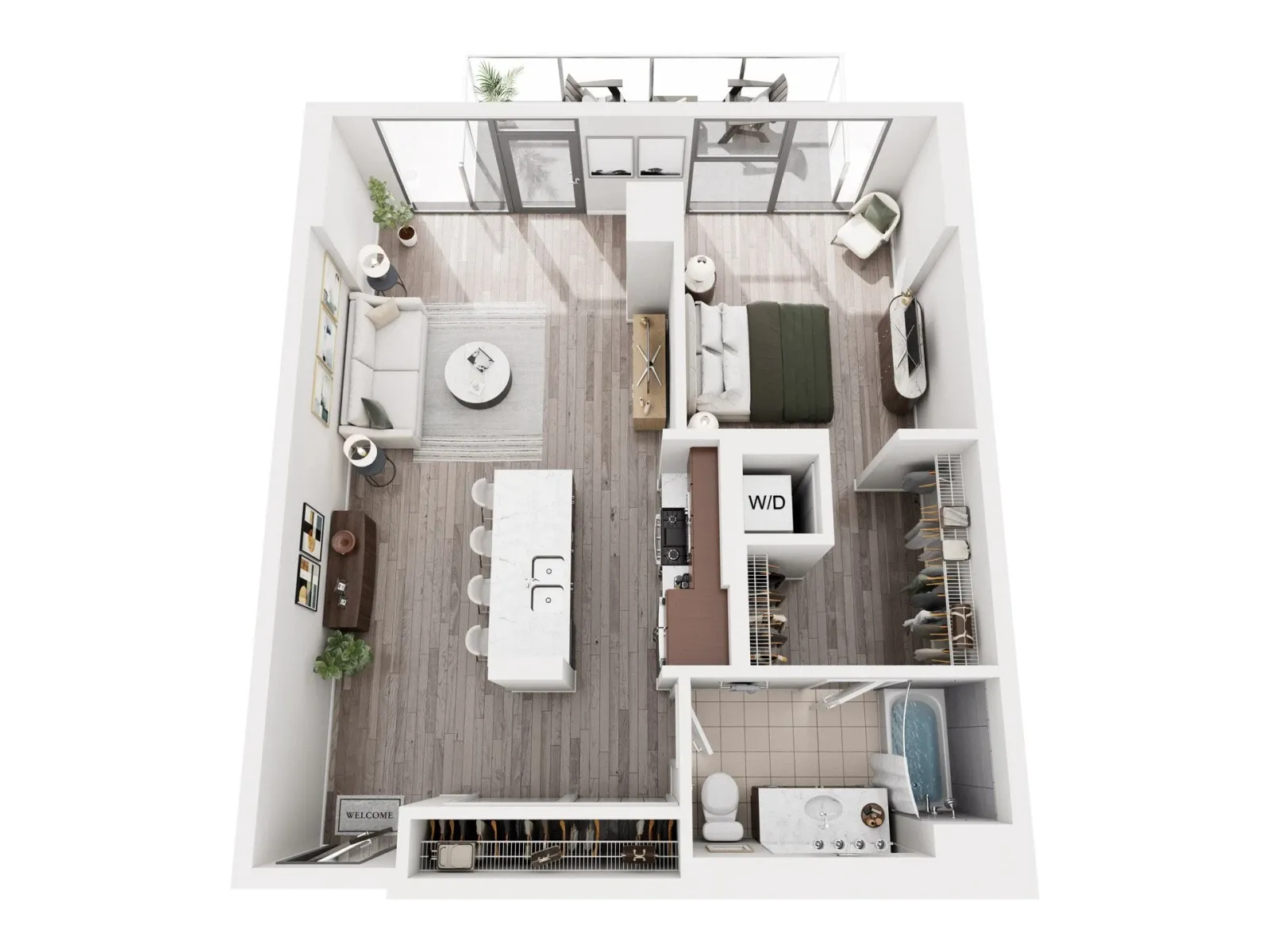 Unit 0506 floor plan