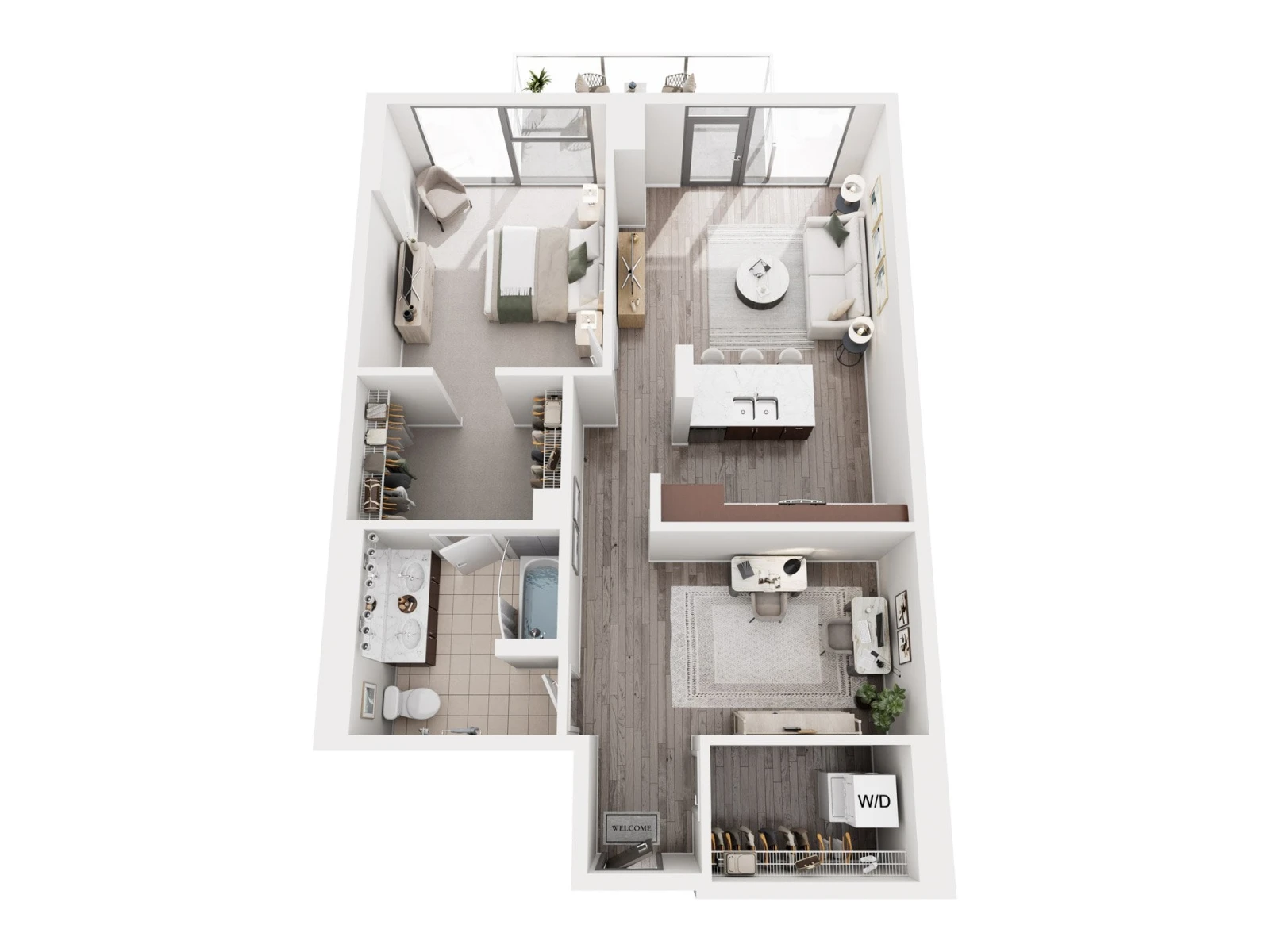 Unit 1615 floor plan