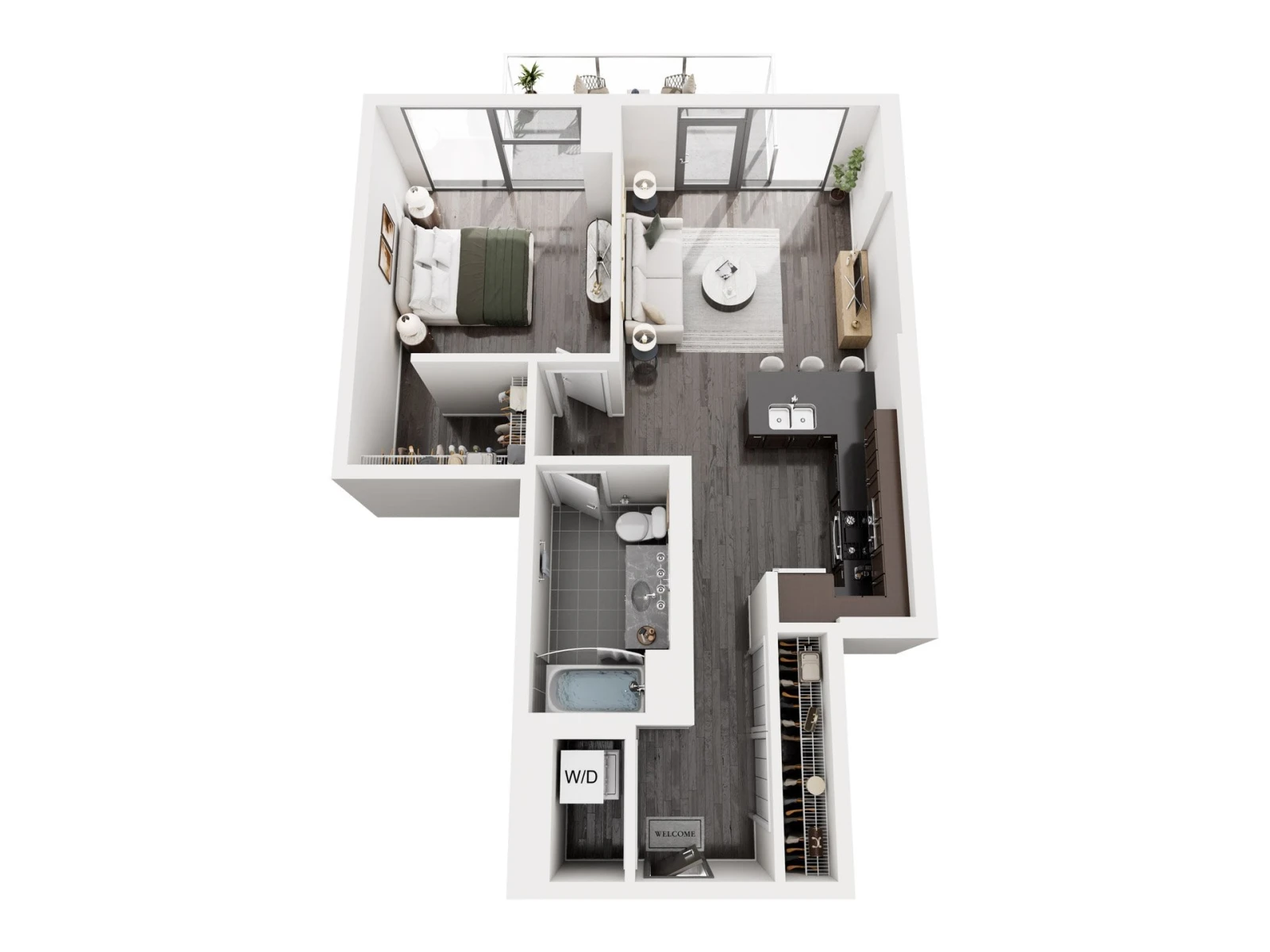 Unit 0712 floor plan