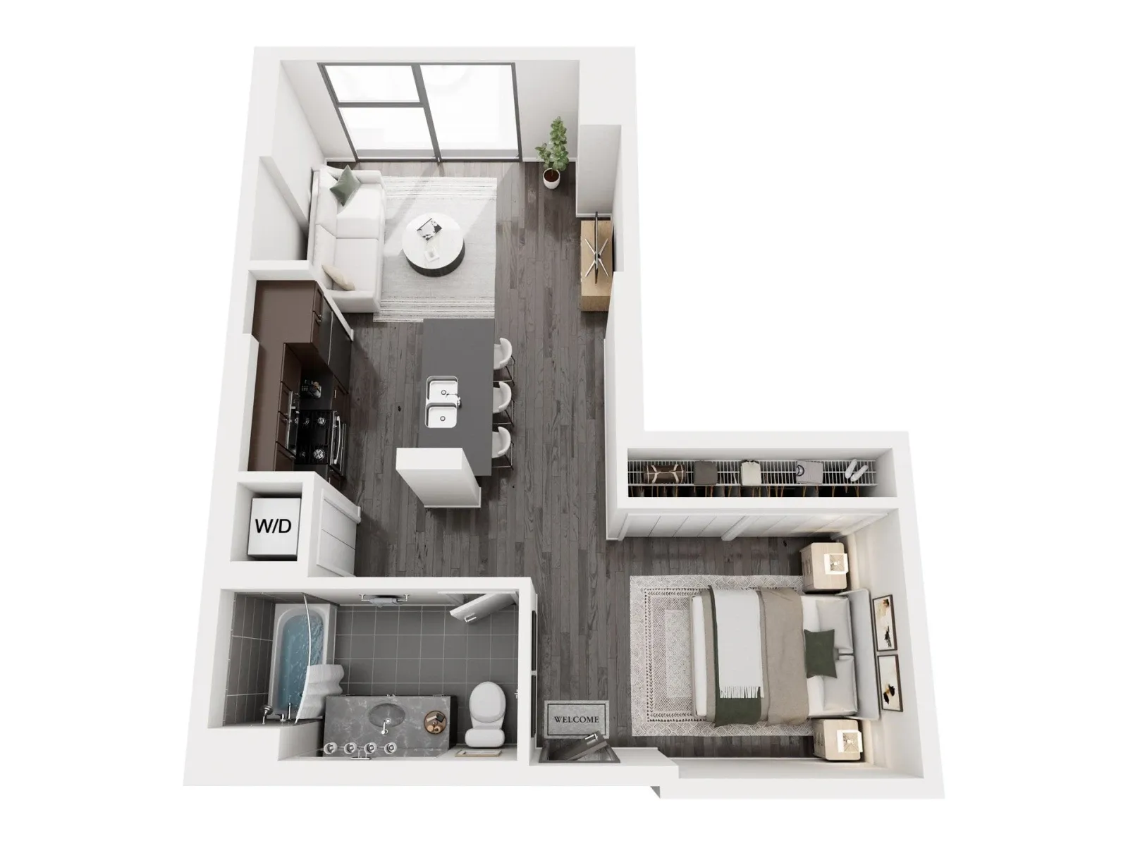 Unit 1008 floor plan
