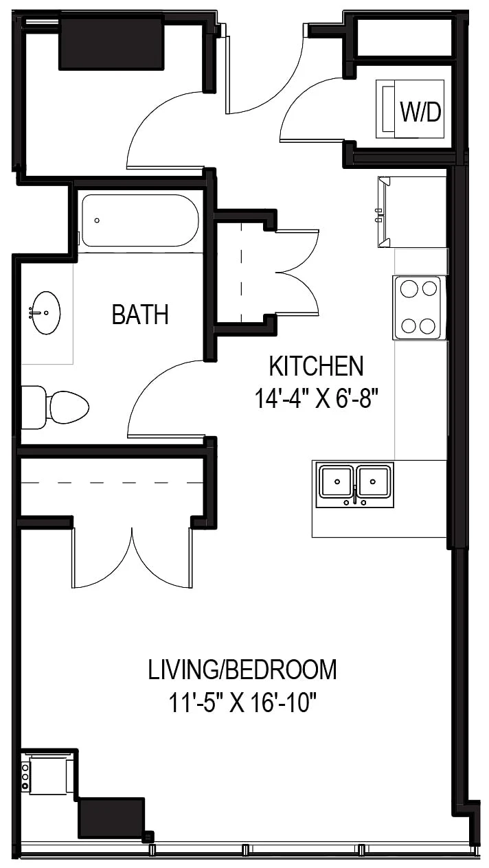 Unit 2910 floor plan