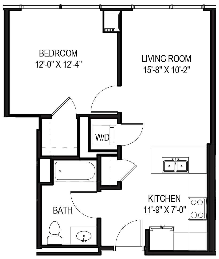 Unit 2503 floor plan