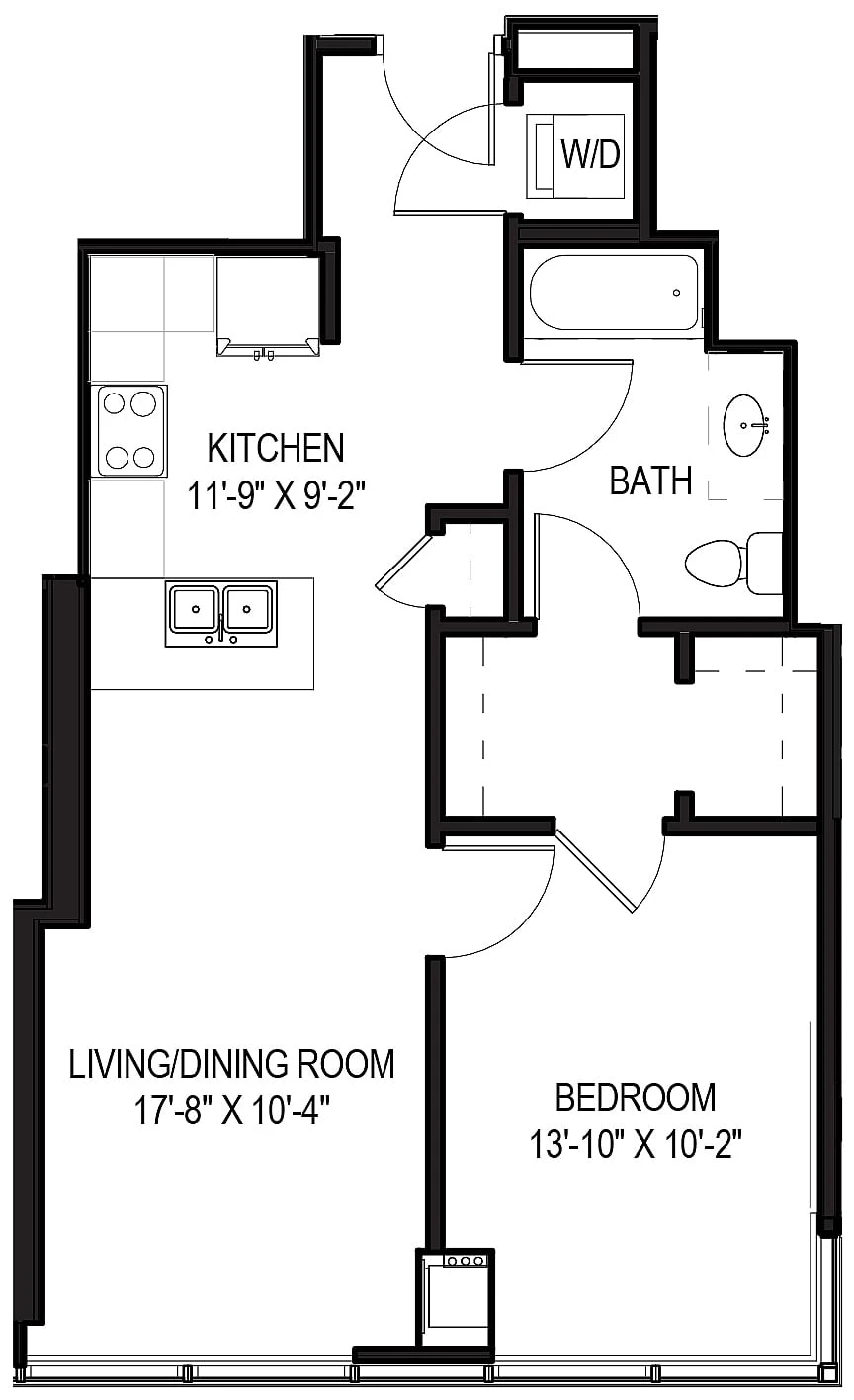 Unit 3211 floor plan
