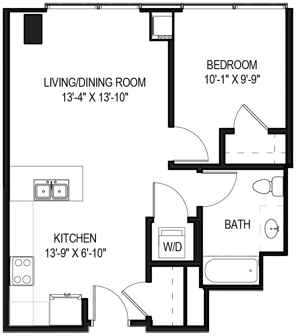 Unit 904 floor plan