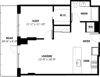 Unit 1015 floor plan