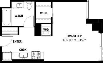 Unit 0511 floor plan