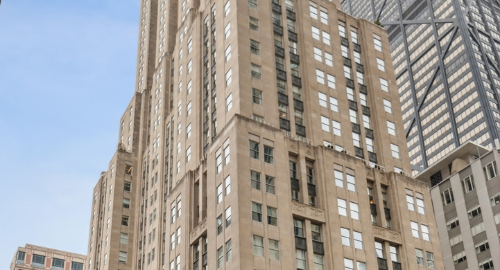 Unit #28A at Palmolive Building Landmark
