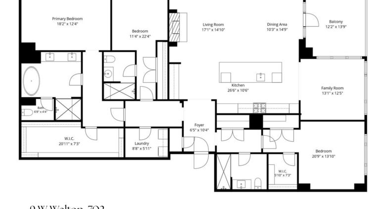 9 W Walton Street
