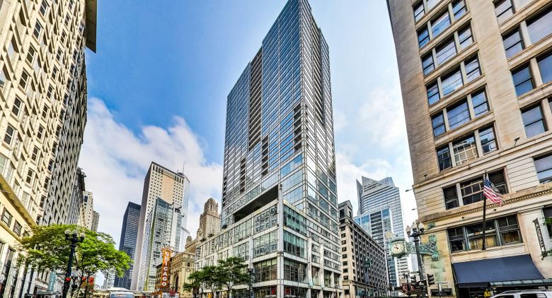 Unit #1505 at 8 E Randolph St.